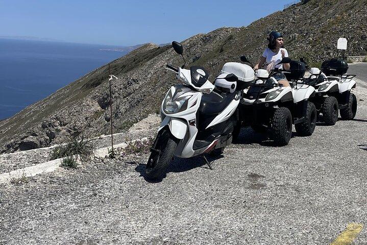 Scooter Santorini Highlights Tour