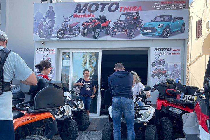 Rent a Scooter in Santorini