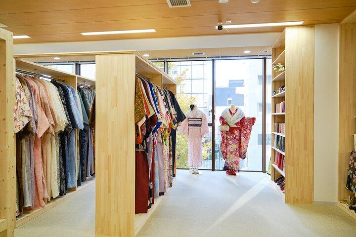 Kimono Kleid Erfahrung in Asakusa