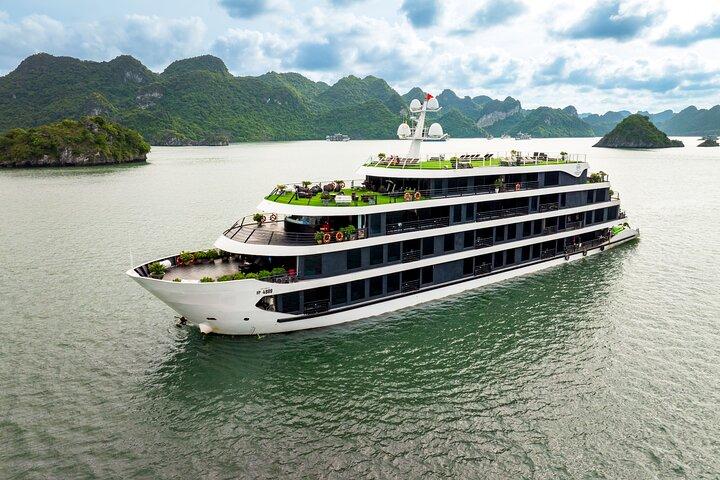 2D1N Lan Ha og Halong Bay Cruise fra Hanoi – balkon og badekar