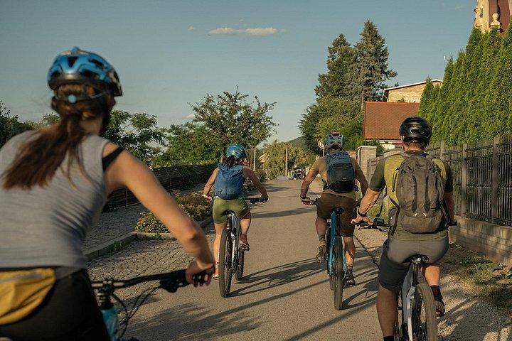 プラハからのE-Bike 1日旅行:強大なKarlstejn Castle