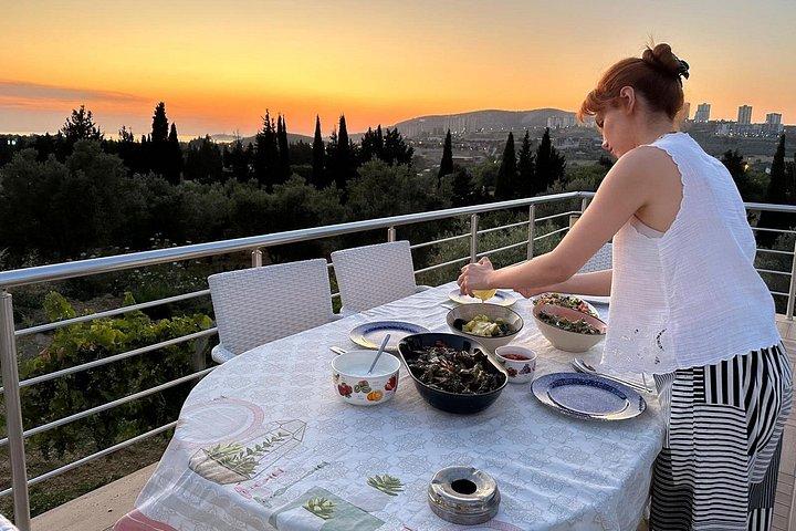 Kuşadasıで地元の家族と一緒にエーゲ海の家庭料理