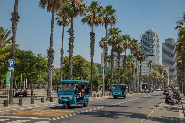 Barcelona Essentials Private Tuk-Tuk tur.