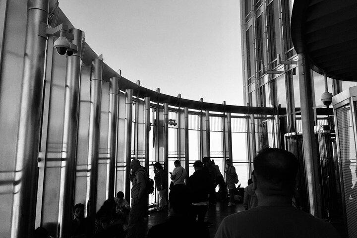 En la cima Burj Khalifa
