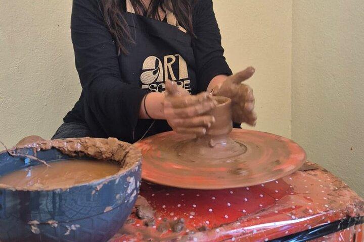 Incredibile laboratorio di ceramica a Marrakech!
