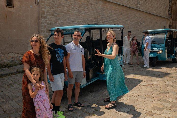 Visite privée de tuk tuk à Barcelone