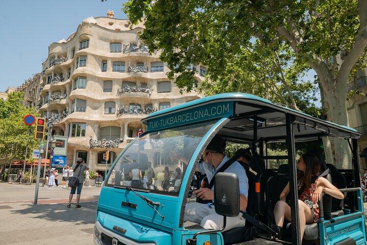 Barcelona 2 timmars privat Tuk-Tuk Tour