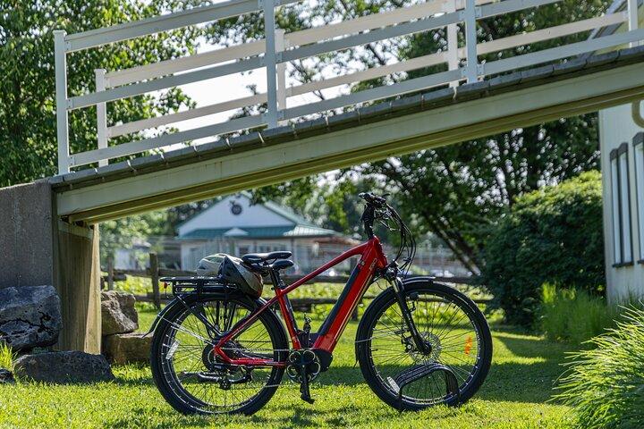 Québec - Location de vélos électriques sur l'île d'Orléans