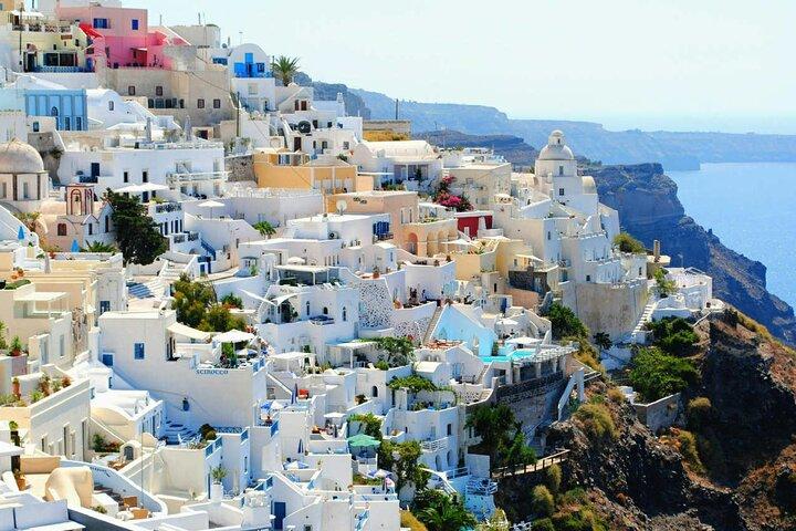 Private Santorini Sightseeing Tour mit lokalem Fahrer