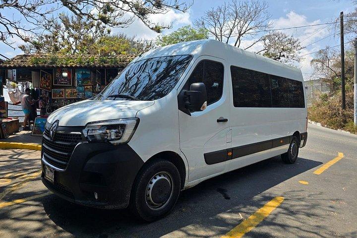 Privat shuttle i Guatemala
