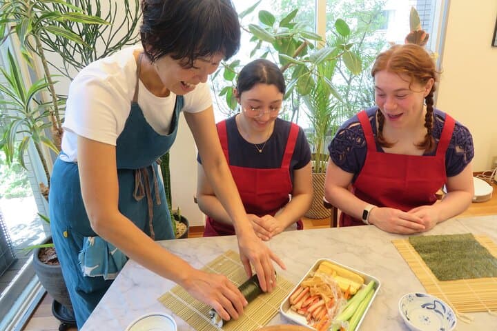 Japanese Home Cooking with Sushi Rolls & a Main Dish – Tokyo Mom