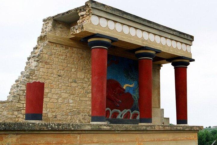 Heraklion Halfdaagse Cruise Vriendelijke Tour, Knossos & Lokale Smaak