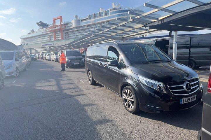 London nach Southampton Kreuzfahrthafen - Privater oder gemeinsamer Transfer