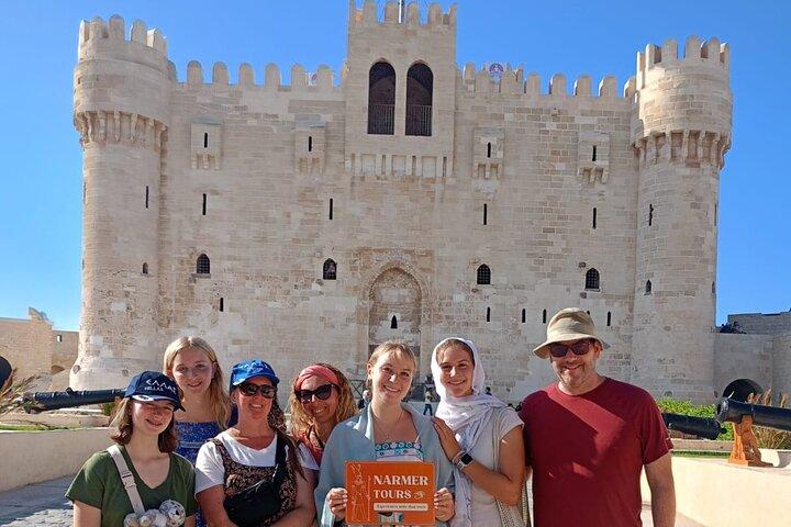 Excursion privée d'une journée à Alexandrie au départ du Caire avec déjeuner