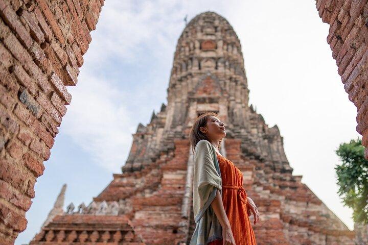 From Bangkok: Ayutthaya Temples Small Group Tour with Lunch