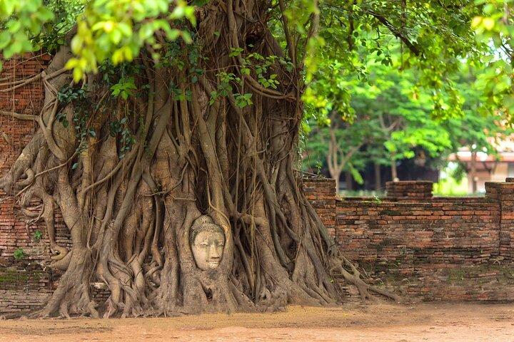 From Bangkok: Ayutthaya Temples Small Group Tour with Lunch