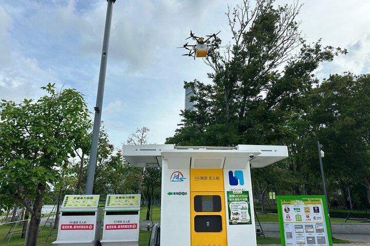 Shenzhen High Tech Tour de robótica, entrega de drones, condução autônoma