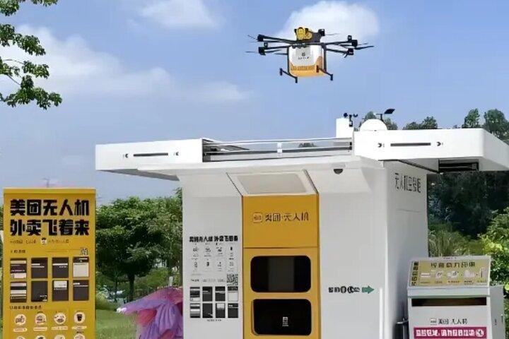 Shenzhen High Tech Tour di Robot, consegna Drone, taxi senza conducente