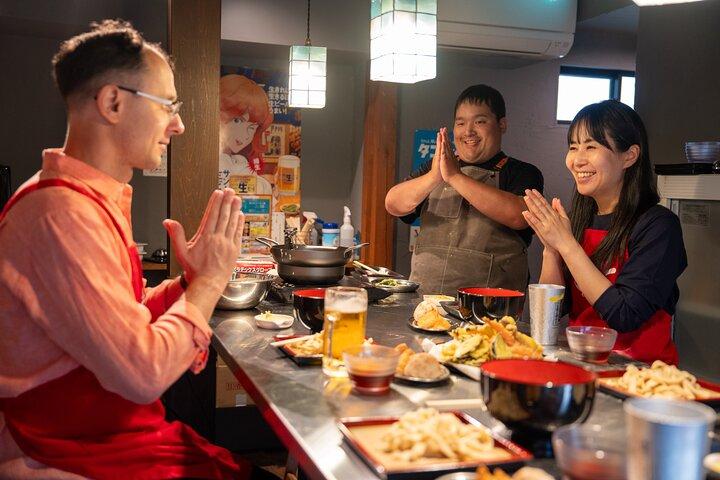 Kyoto Udon og Tempura madlavningskursus med professionelle kokke