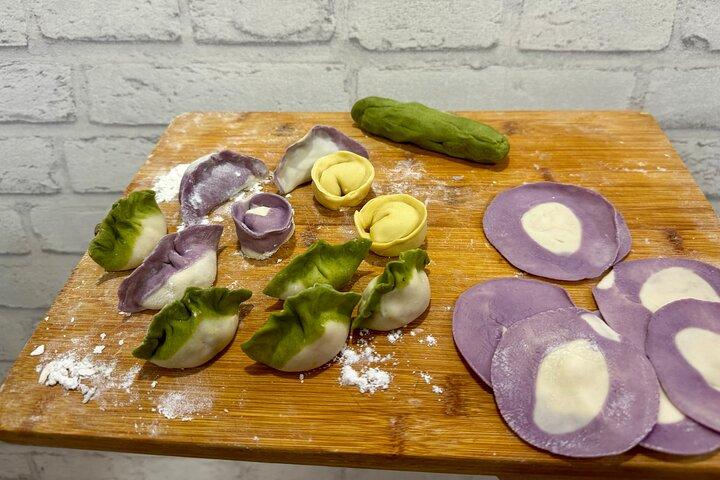 Shanghai Cooking Dumpling e sabor de comida local w / opção vegana