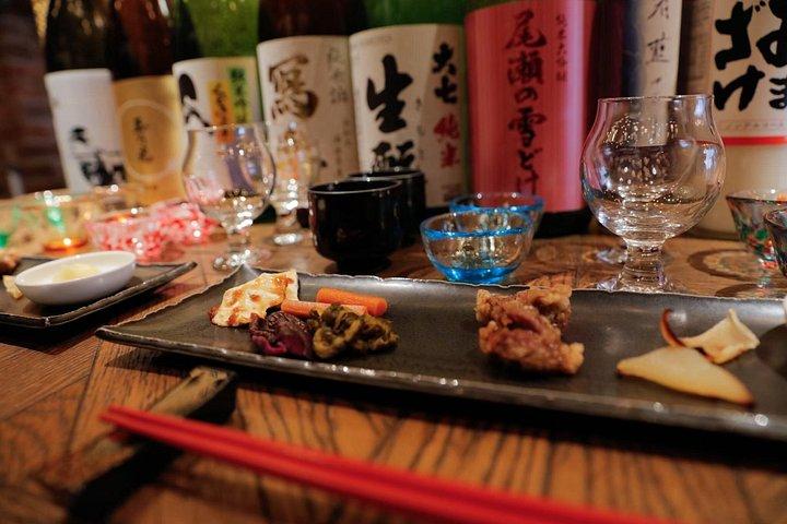 歌舞伎町で気軽に日本酒試飲とおつまみ体験