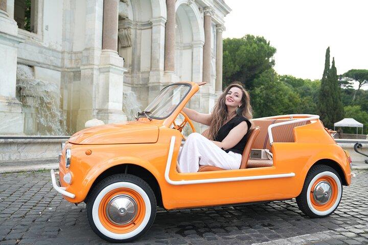 Cabriolet Vintage Fiat 500 City tour avec Photoshoot