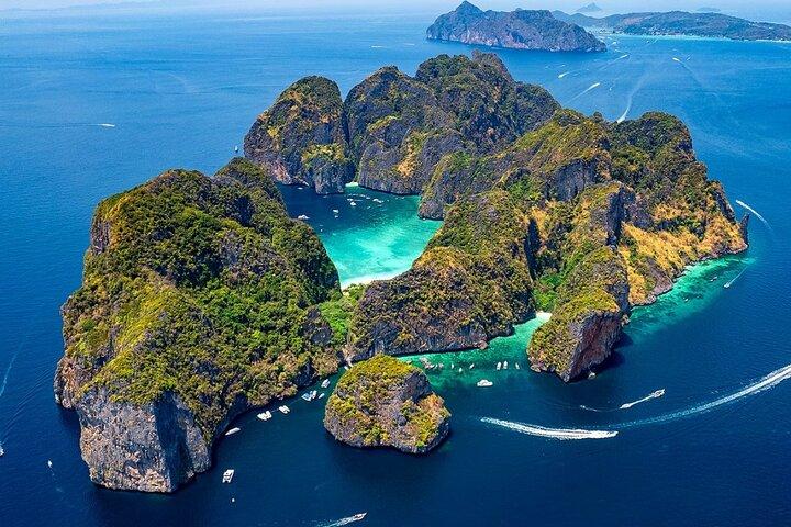Phuket: Ilhas Phi Phi, Baía Maya e Khai ou Bamboo por Speedboat