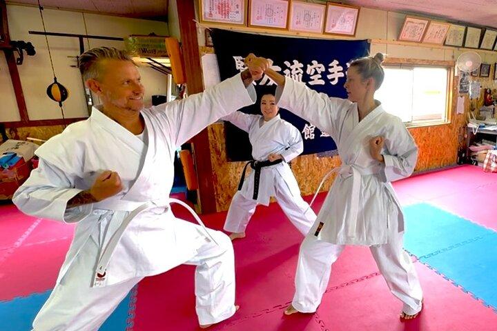 Aventura de karate em Osaka Japão
