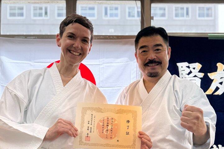 Aventura de karate em Osaka Japão