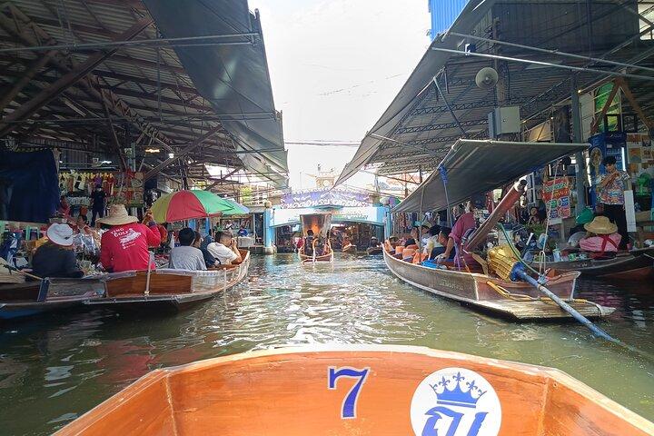 Bangkok Floating Market & Railway Market Tour with Private Car