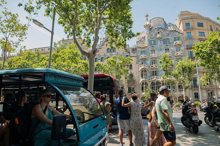 Barcelona Panorama Private Electric Tuk-Tuk Tour