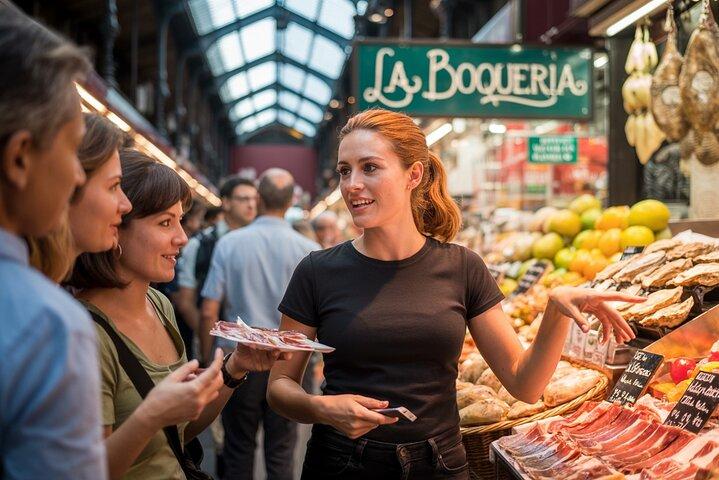 Private Boqueria markedstur med smagsprøver
