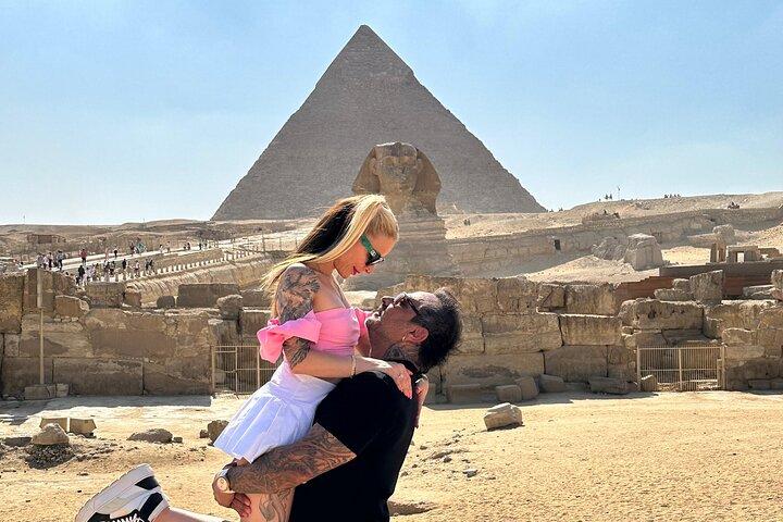 All Inclusive,Tour,Giza Pyramiden,Sphinx,Kamelfahrt,Shopping,Mittagessen
