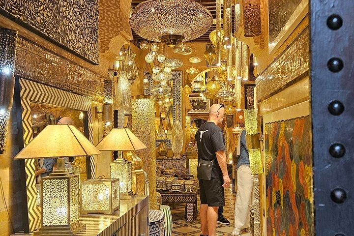 Marrakech Shopping Guided Tour com oficinas artesanal