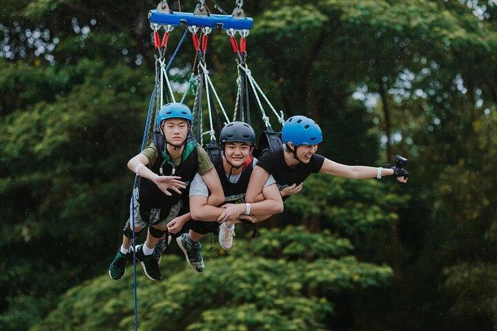 Expérience de balançoire géante au Skypark Sentosa | Singapore