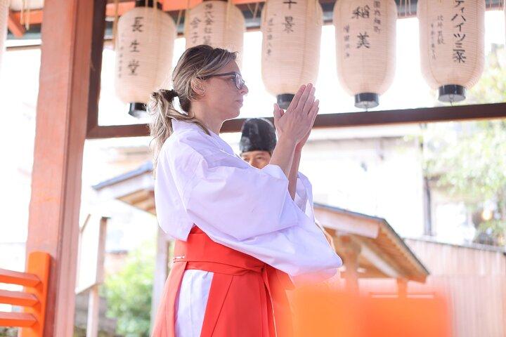 Miko Small Group Experience at Takenobu Inari Jinja Shrine