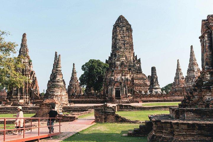 Excursion d'une journée aux temples Ayutthaya au départ de Bangkok