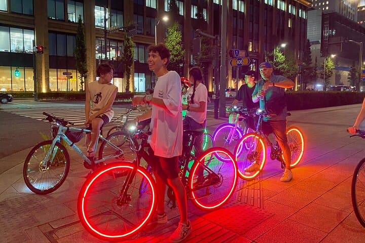 Tokyo: 2-Hour Night E-Bike Tour of the City's Hidden Gems