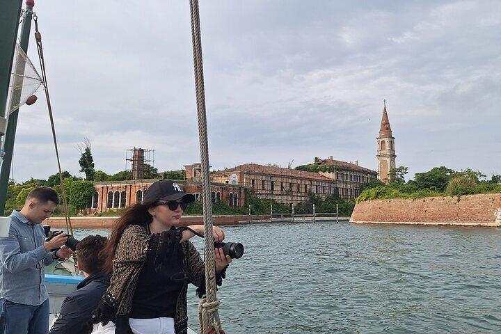 Tour de barco clássico de Veneza para explorar a lagoa e as ilhas