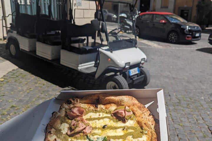 Rome Vin et Gelato Golf Panier Food Tour
