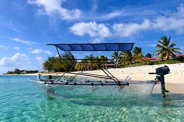Sip & Sea Mangrove Glass Boat Tour Grand Turk Island