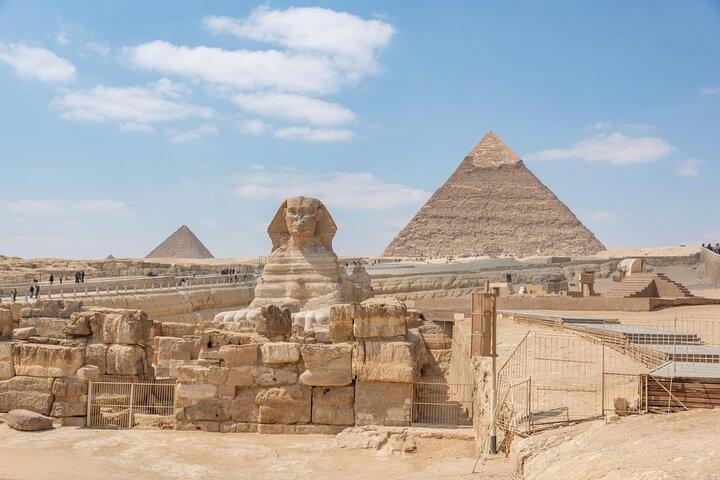 Dagstur till pyramiderna och det stora egyptiska museet