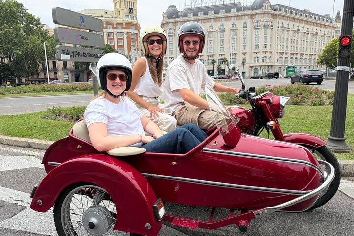 Den ultimative Madrid Private Sidecar oplevelse (2 timer)