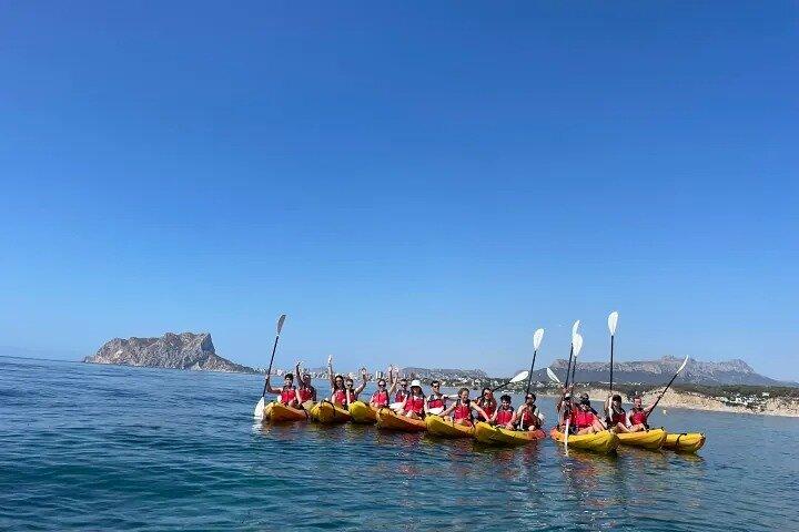 Ruta en kayak Moraira