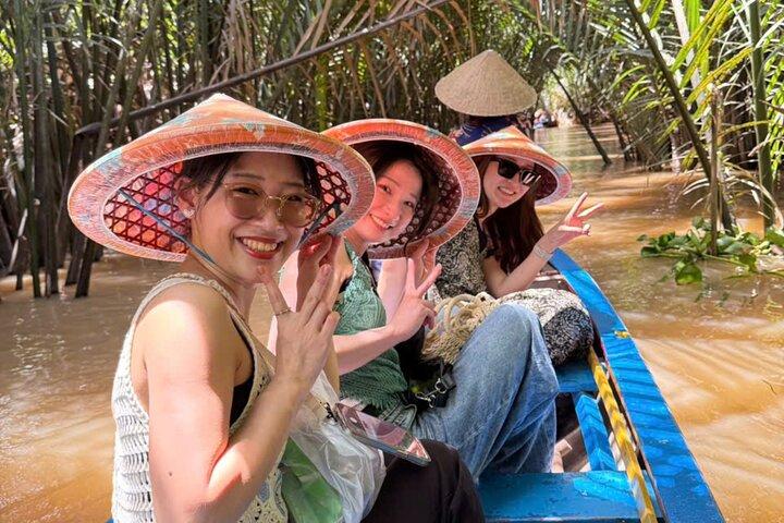 Ganztägige geführte Mekong-Delta-Tagestour in Vietnam (mehrsprachig)
