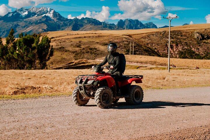 Privat ATV Tour till Moray, Maras och Salt Mines i Sacred Valley från Cusco
