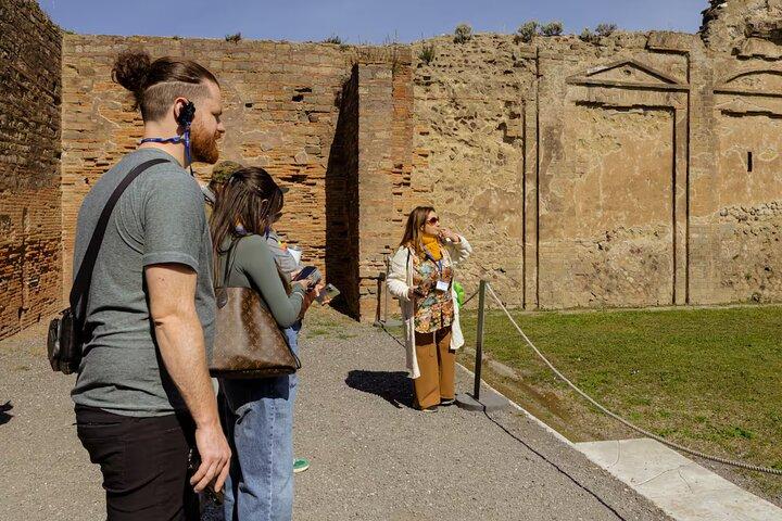 Ruínas de Pompeia: Excursão guiada com transporte de ida e volta de Nápoles