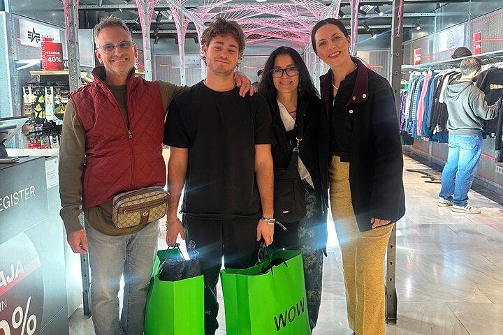 Personalisierte Einkaufstour in Madrid