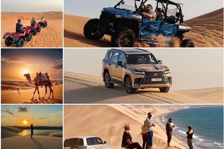 Doha: ATV Quad Bike, Dune Bashing, Camel Ride og Inland Sea Tour