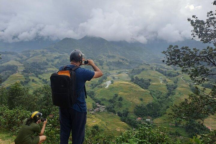 Sapa Lokal vandring till risterrasser, traditionell by